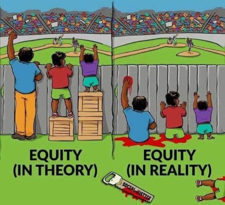 equity in theory & equity in reality